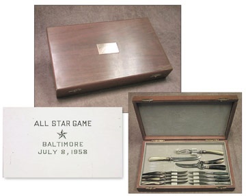 958 Nellie Fox All-Star Game Presentational Knife Set