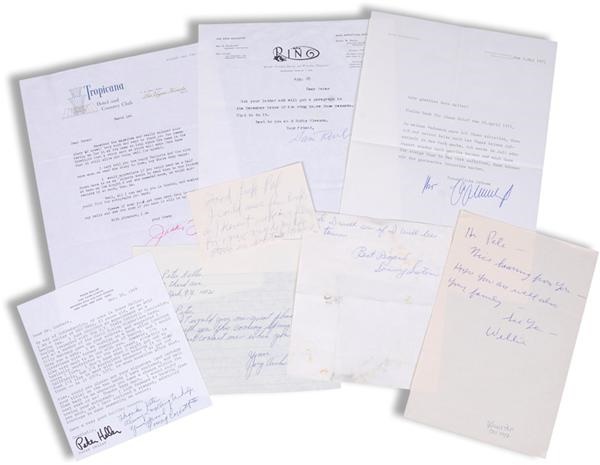 - Large Collection of Vintage Signed Boxing Letters (61)