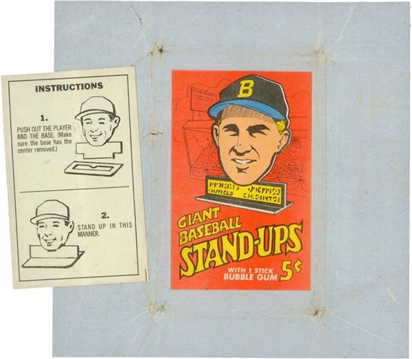 - 1967 Topps Test Issue Stand-Up Wrapper