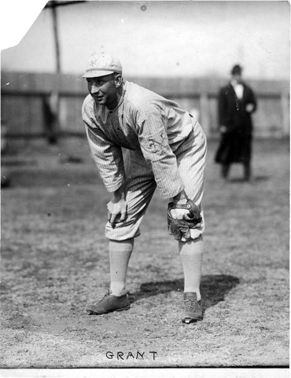 Dead Ball Era - EDDIE GRANT (1883-1919)<br>Two images, 1913-1914
