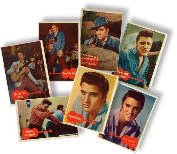 - Topps Elvis Presley Complete Set of 66 Cards (1956)