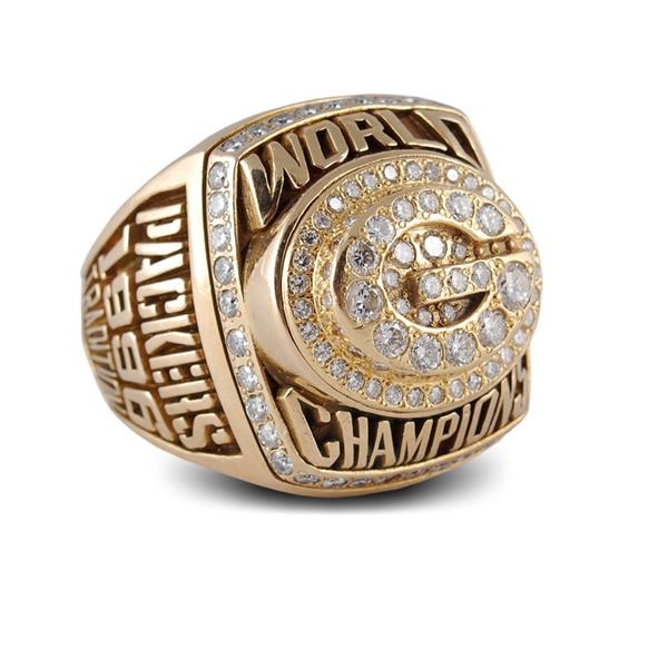 - 1996 Bob Kuberski Green Bay Packers Super Bowl Championship Ring