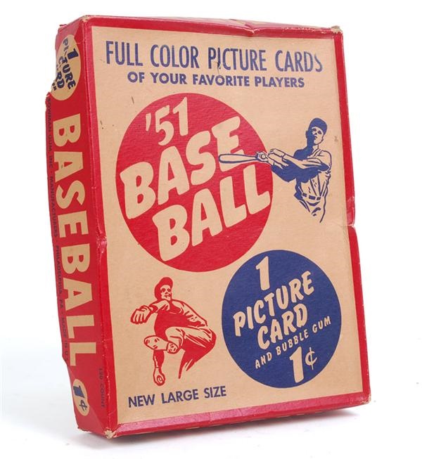 - 1951 Bowman Baseball Card Display Box