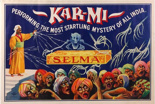 - Very Graphic Kar-Mi Magic Poster (1914)