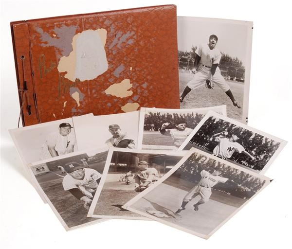 Mantle and Maris - Mickey Mantle’s Personal 1951 New York Yankees Photo Album