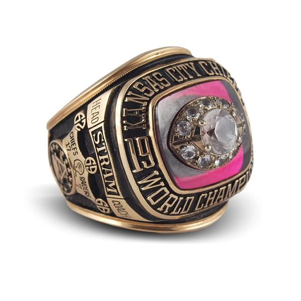 - 1969 Kansas City Chiefs World Championship Ring