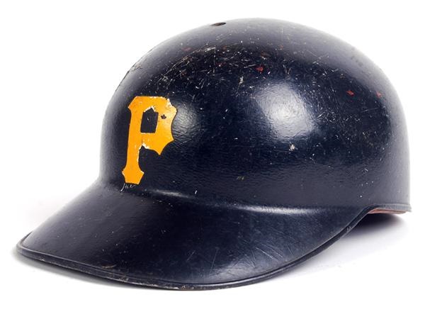 Clemente and Pittsburgh Pirates - Mid 1960’s Roberto Clemente Game Used Batting Helmet