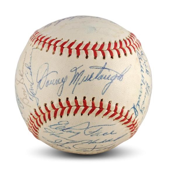 Clemente and Pittsburgh Pirates - 1960 World Champion Pittsburgh Pirates Team Signed Baseball