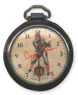 St. Louis Cardinals - 1930's Dizzy Dean Pocket Watch