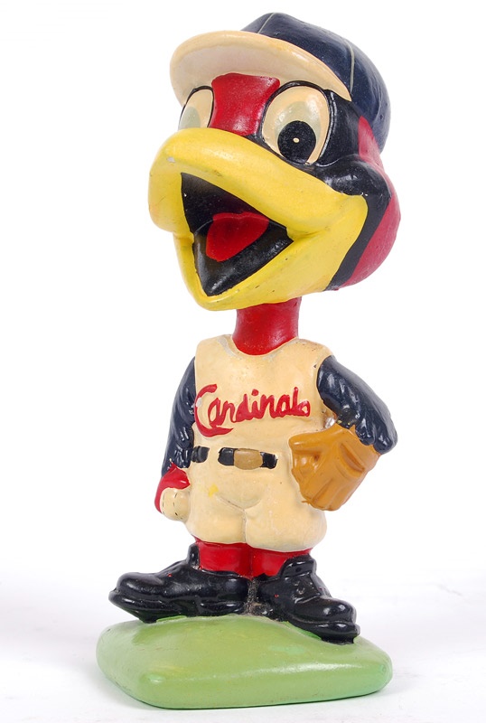 Ernie Davis - St. Louis Cardinals Figural Black Face 
Bobbin’ Head
