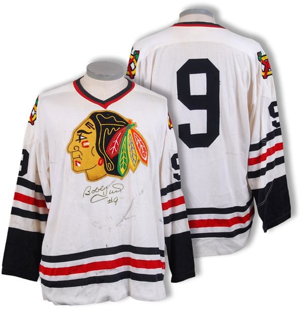 1969-70 Bobby Hull Chicago Black Hawks Photo-Matched Game Worn Jersey