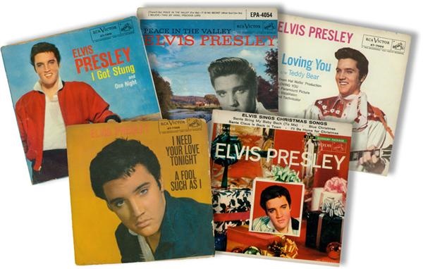 - Elvis Presley 45RPM Record Collection (Elvis Presley Office Copies)