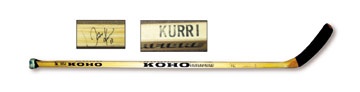 1980's Jari Kurri Game Used Stick