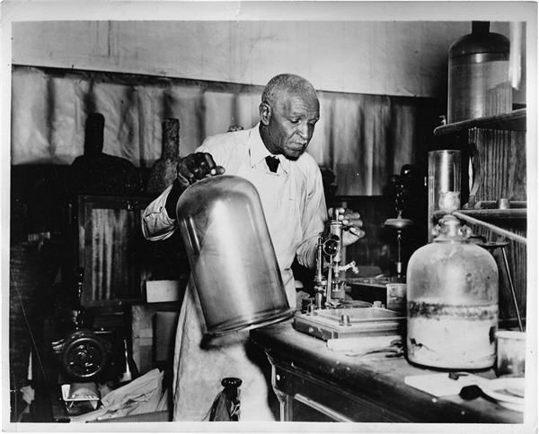 Historical - GEORGE WASHINGTON CARVER (1864-1943)<br>Scientist, 1937