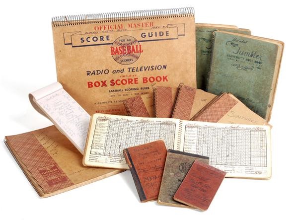 Baseball Memorabilia - Scorebooks from Josh Gibson’s Last Games (13)