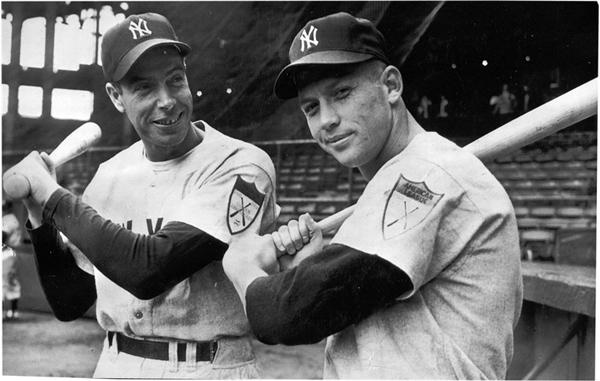 Mantle - MANTLE & DiMAGGIO
Only Season Together, 1951