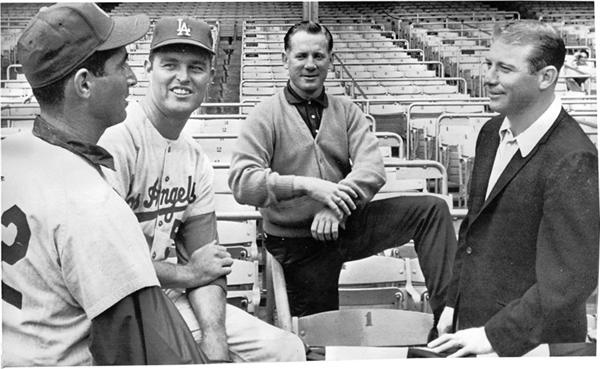 - MANTLE & KOUFAX
Dodgers & Yankees, 1963