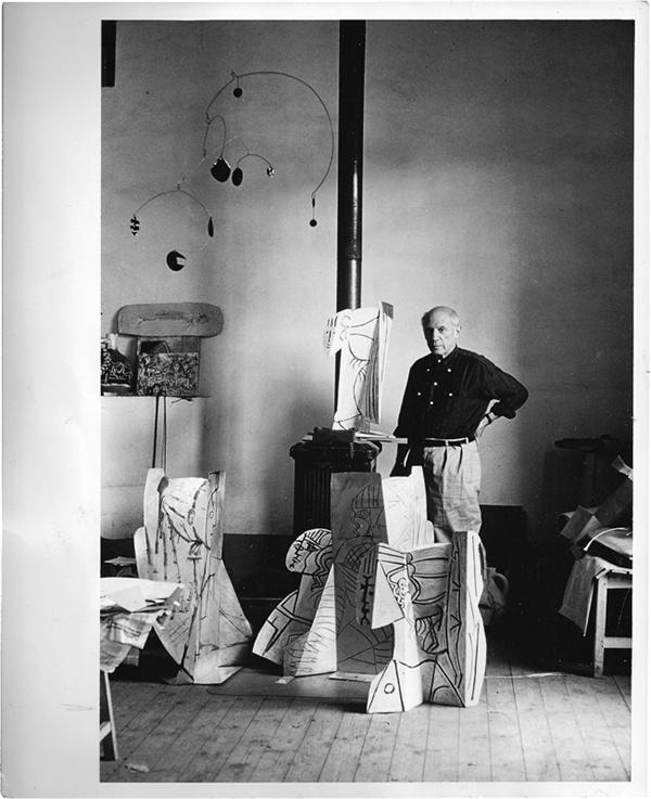 Historical - PABLO PICASSO 
(1881-1973)<br>Cubist, 1954