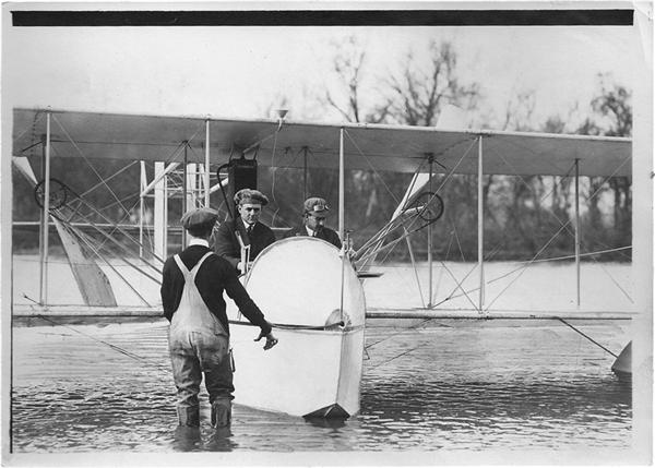Historical - ORVILLE WRIGHT (1871-1948)<br>Kitty Hawk, 1913