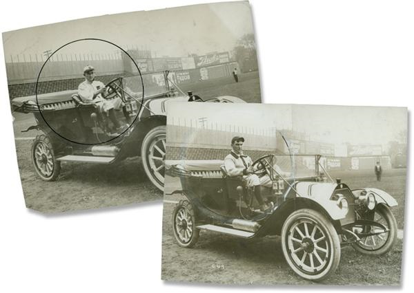 - COBB & LAJOIE WITH CHALMERS AUTOMOBILES
Matched Pair, 1910