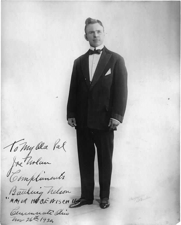 - Battling Nelson Signed Photo (1920)