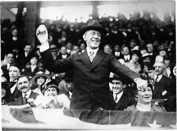 Presidential Baseball - PRESIDENT WILSON 1ST PITCH
Best Pitch, 1916