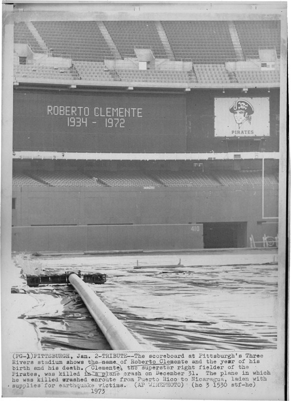 Roberto Clemente - ROBERTO CLEMENTE (1934-1972) <br>Tribute, 1973