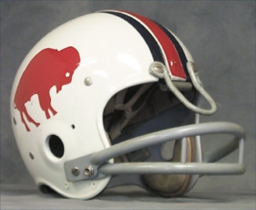 Football - 1966-68 Buffalo Bills AFL Game Worn Helmet