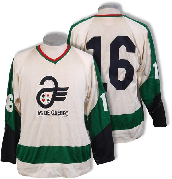 Hockey Equipment - 1960’s Quebec Aces AHL Game Worn Jersey