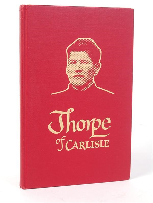 - Joe Guyon Signed “Thorpe of Carlisle” Book