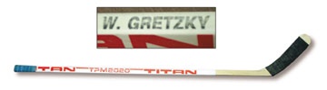 1987 Wayne Gretzky Game Used Edmonton Oilers Titan Stick