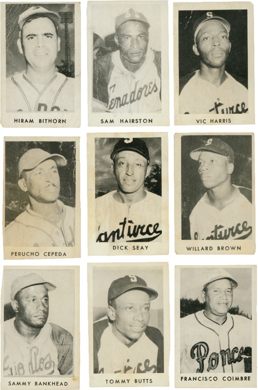 - 1949-50 Toleteros Puerto Rican Baseball Card Collection (115)