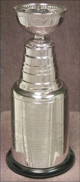 Peter Pocklington Collection - Peter Pocklington's 1987 Edmonton Oilers Stanley Cup Championship Trophy (13")