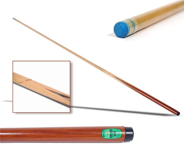 - Willie Mosconi Owned and Used Pool Cue