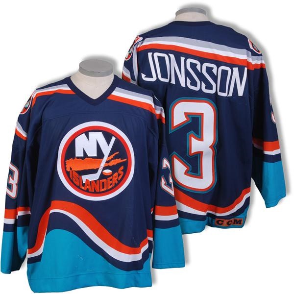 Hockey Equipment - 1997-98 Kenny Jonsson New York Islanders Game Worn Jersey