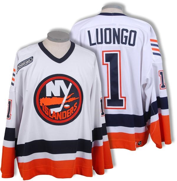 Hockey Equipment - 1999-00 Roberto Luongo New York Islanders Game Worn Jersey