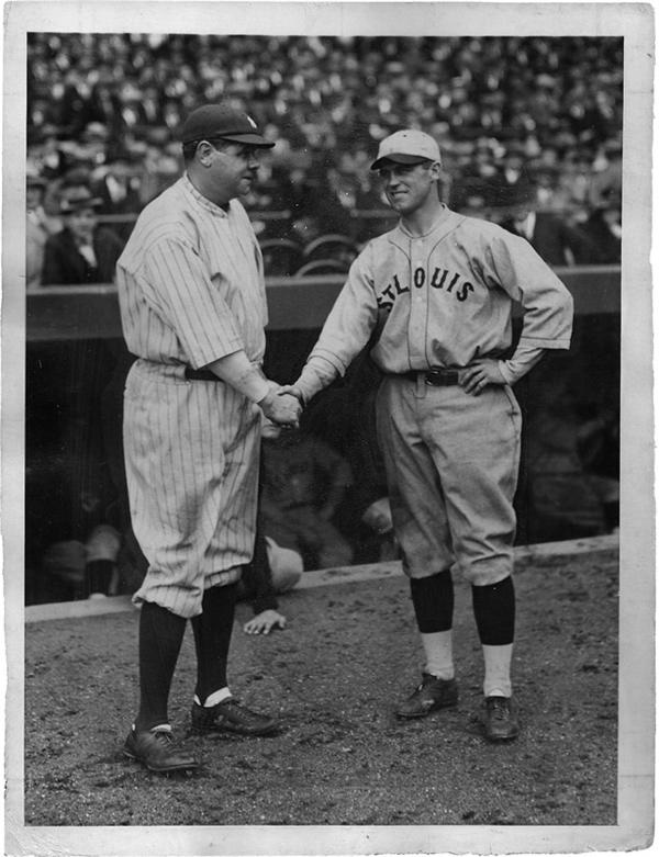 - BABE RUTH & GEORGE SISLER
Two Great Hitters, 1920’s