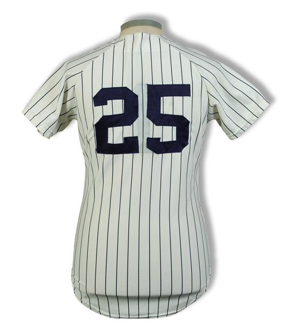 - 1974 Bobby Murcer New York Yankees Game Used Jersey