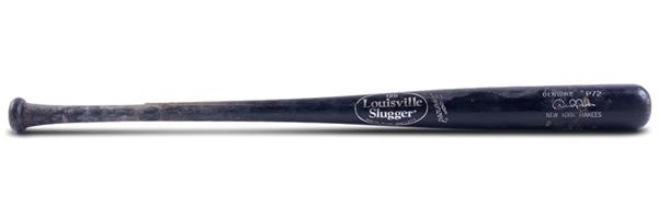 - 2008 Derek Jeter New York Yankees Game Used Bat