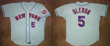 New York Mets - 1990's John Olerud Game Worn Jersey