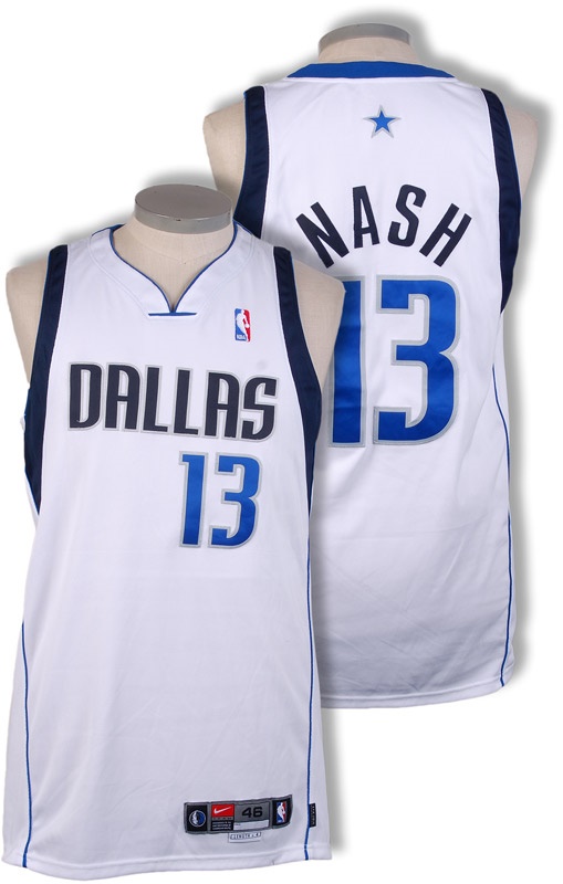- 2003-04 Steve Nash Dallas Mavericks Game Worn Jersey