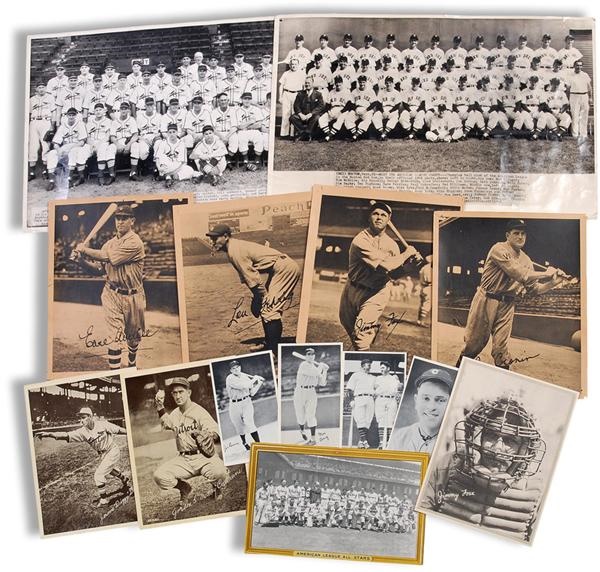 - Collection of 1930’s Baseball Premiums and Photos