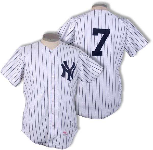 1980’s Mickey Mantle Old Timers Day Game Worn Jersey