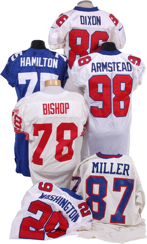 - Collection New York Giants Game Used Jerseys with Jessie Armstead (6)