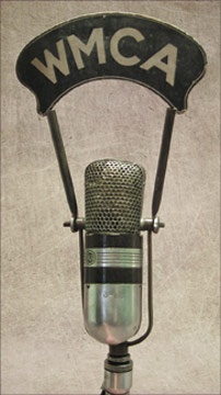 Jackie Robinson - Jackie Robinson Radio Show WMCA Microphone
