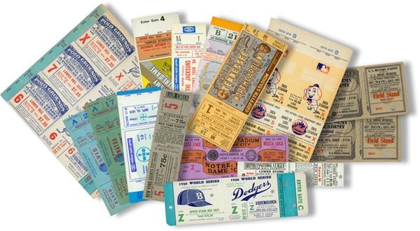 - Sports and Entertainment Full Ticket Collection (160+)