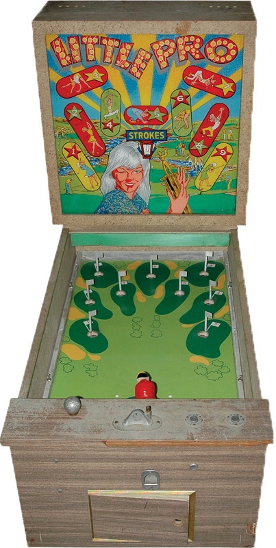 Golf - 1950’s Little Pro Golf Coin-Operated Machine
