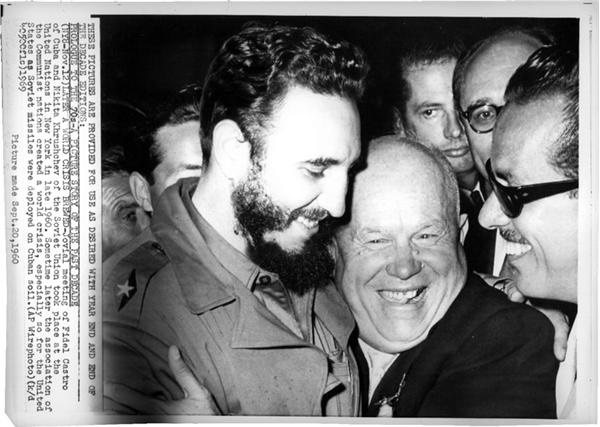 Political - CASTRO & KRUSCHEV
Unlikely Pair, 1960