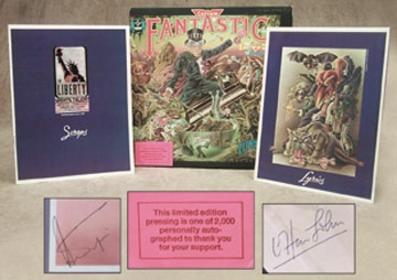 Elton John Capt. Fantastic Signed Limited Edition Promotional LP (1975)