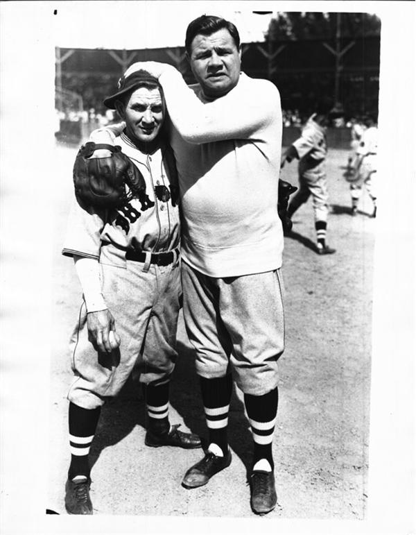 Babe Ruth and Lou Gehrig - RUTH & MARANVILLE
Teammates, 1935